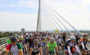 Profissionais e amadores conviveram sobre rodas | Passeio das Duas Pontes – Festival Bike 2014
