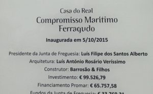 Ferragudo inaugurou um novo Espaço Cultural «A Casa do Real Compromisso Marítimo»