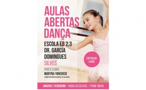 CONSERVATÓRIO REGIONAL DO ALGARVE MARIA CAMPINA PROMOVE AULAS ABERTAS DE DANÇA  