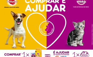 PEDIGREE E WHISKAS LANÇAM CAMPANHA PARA AJUDAR ASSOCIAÇÕES DE APOIO A ANIMAIS