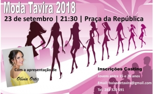 Aberto casting para o «Moda Tavira 2018»