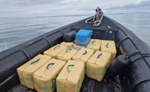 Polícia marítima apreende 21 fardos de material estupefaciente a sul da Barra do rio Guadiana