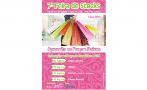Feira de Stocks regressa à baixa de Tavira