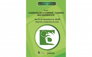 SESSÃO “ALIMENTAÇÃO E COMPRAS - COZINHA SEM DESPERDÍCIOS”