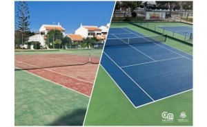 Campos de ténis de Altura ganharam uma nova vida