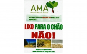 Ação de Sensibilização combate sujidade nas ruas