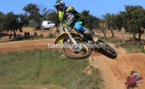 Pedro Grosso sagrou-se Campeão Regional de motocross mx1, em Alqueidão