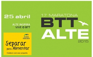 BTT ALTE 2015 –  associa-se a campanha «Separar para Alimentar»