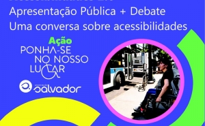 FARO | ACESSIBILIDADES NOS ESPAÇOS PÚBLICOS EM DEBATE NA BIBLIOTECA