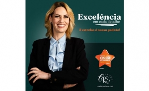 Centro de Estética Côrte Real recebe Prêmio 5 Estrelas Regiões 2024