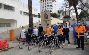 MUNICÍPIO DE FARO ENTREGA BICICLETAS ELÉTRICAS E VIATURA AUTOMÓVEL PARA APOIO DOMICILIÁRIO A DOENTES