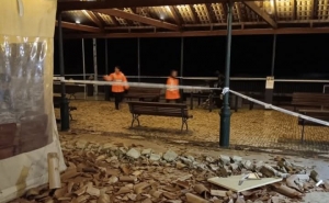 Vento extremo causa destruição em Albufeira e Silves