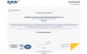 AMBIFARO RECEBE CERTIFICAÇÃO DE SISTEMA DE GESTÃO DE QUALIDADE  