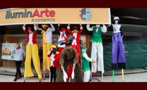 ACADEMIA ILUMIARTE, DA ASSOCIAÇÃO SATORI, APRESENTA MOSTRA DOS SEUS PROJETOS NO CINETEATRO LOULETANO