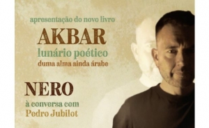 Nero apresenta novo livro «Akbar» em Tavira