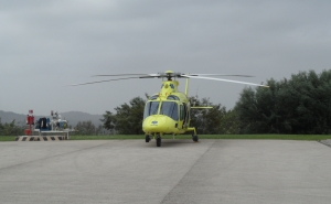 Câmara de Beja preocupada por haver só um helicóptero de emergência médica no sul