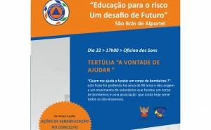 Bombeiros e Proteção Civil são tema de tertúlia em São Brás de Alportel