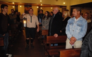 «Luz da Paz», vinda do local do nascimento de Jesus, volta ao Algarve