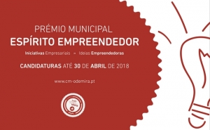 MUNICÍPIO DE ODEMIRA PROMOVE PRÉMIO ESPÍRITO EMPREENDEDOR