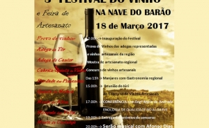 3º FESTIVAL DO VINHO NA NAVE DO BARÃO