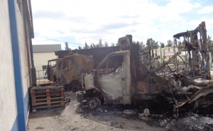 Incêndio em Vilamoura destrói quatro camiões