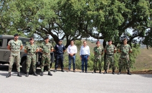 Exército português patrulha Floresta são-brasense