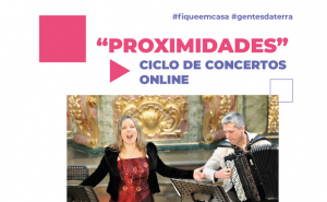 CICLO «PROXIMIDADES» PROSSEGUE COM CONCERTO DE GONÇALO PESCADA E CARLA PONTES