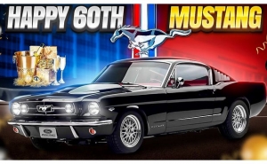 Os 60 anos do icônico Ford Mustang vão ser comemorados na cidade de Faro