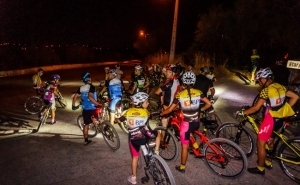 Freguesia de São Sebastião acolheu o primeiro passeio de BTT noturno deste verão