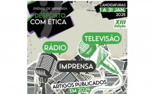 Prémios de Imprensa «Desporto com Ética»
