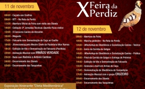 Câmara Municipal de Alcoutim promove X Feira da Perdiz