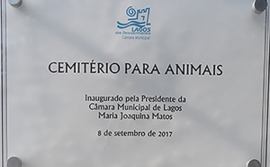 Município de Lagos inaugura 1º Cemitério para Animais no Algarve 
