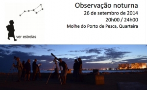 Sessão de Observação «Ver Estrelas»
