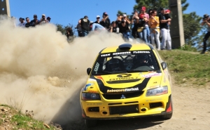 Rali de Loulé com final dramático