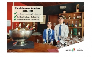 Candidaturas abertas para os cursos profissionais de nível 5 da Escola de Hotelaria e Turismo de Portimão 