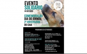 Evento Solidário | Comemoração do Dia do Animal e 2º Aniversário do CIAA