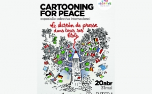 No âmbito dos 5ºs Encontros do DeVIR | «CARTOONING FOR PEACE»: LIBERDADE DE IMPRENSA EM EXPOSIÇÃO EM QUARTEIRA