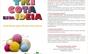 Monchique associa-se à campanha  «Tricota esta ideia – uma manta pelos direitos dos idosos»