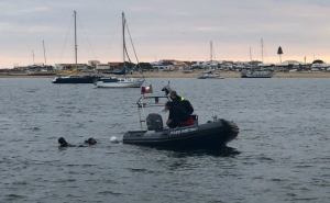 Autoridade Marítima efetua buscas por indivíduo inglês desaparecido na Ria Formosa em Olhão