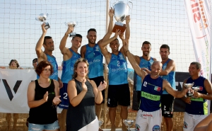  Nelson Pereira e Miguel Pinheiro foram os grandes vencedores da 11.ª edição do Campeonato Nacional de Futevólei 2016