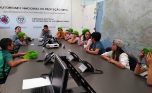 ALUNOS EM FÉRIAS PARTICIPARAM EM PROGRAMA PROMOVIDO PELA PROTEÇÃO CIVIL DE LOULÉ