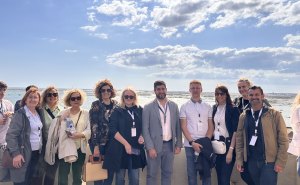 Escola Secundária Pinheiro e Rosa recebe primeira mobilidade do projeto Erasmus+ ECOCRAFT