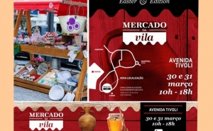 Mercado da Vila regressa na Páscoa, na avenida Tivoli