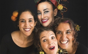 MARIA JOÃO JUNTA-SE ÀS MOÇOILAS NO PALCO DO CINE-TEATRO LOULETANO