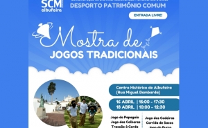 MISERICÓRDIA DE ALBUFEIRA ASSINALA O DIA INTERNACIONAL DOS MONUMENTOS E SÍTIOS COM MOSTRA DE JOGOS TRADICIONAIS