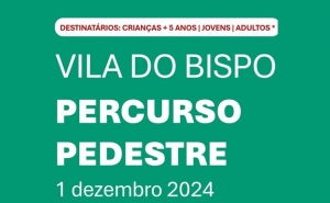 Vila do Bispo assinala Dia das Cidades Educadoras com um Percurso Pedestre