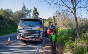 Câmara Municipal de Moura substitui conduta de água