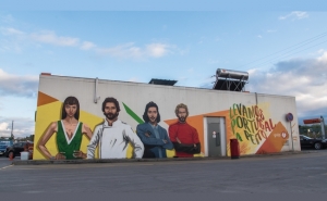 Campanha Galp de apoio a Portugal  | STREET ARTISTS LEVAM «PORTUGAL A PEITO» NO ALGARVE