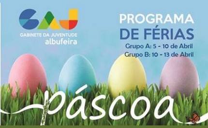GAJ PREPARA PROGRAMA DE FÉRIAS DA PÁSCOA PARA JOVENS DE ALBUFEIRA