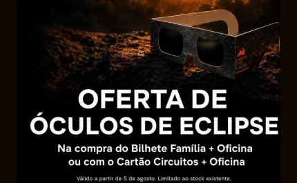 Esgotados óculos gratuitos para observação do eclipse solar total